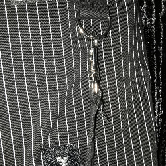 Pinstripe Tripp bondage pants - Picture 2 of 4